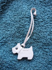 Radley dog tag charm, pink