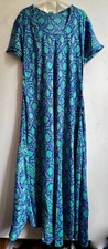 Dress Medium Blue Green