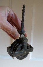 Vintage Cast Metal Double