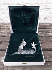 Swarovski Unicorn 1996 SCS Annual Crystal With Case 191727 NO CORN/MISSING HAIR