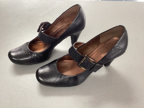 Clarks ladies black - , leather