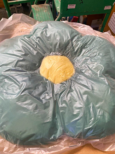 Flower shaped plush decorative - shaped,