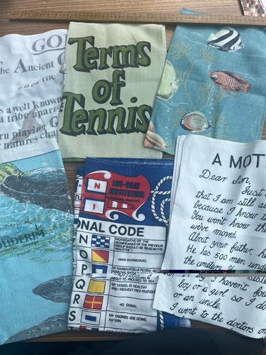 Vtg irish tea towels - vtg, linen