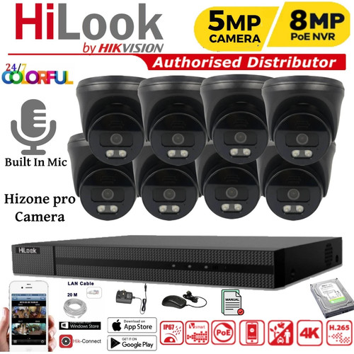 Hikvision cctv 8mp - hikvision, 4k