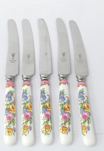Crown staffordshire floral tea - floral,