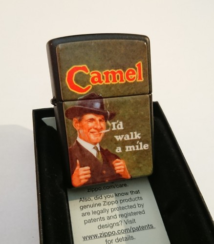 1921 camel advert zippo - 1921,