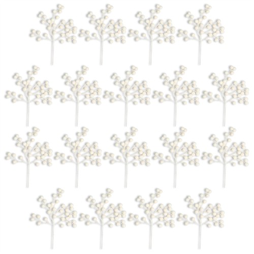 18pcs artificial picks berries - picks,