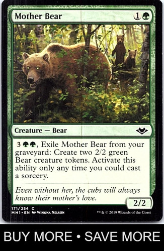 Mother bear modern - bear, horizons