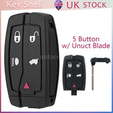 Smart Remote Car Key Fob Case 5 Button for Land Rover Freelander 2 2006 - 2014