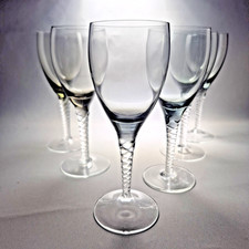 Vintage twisted stem - stem, sherry