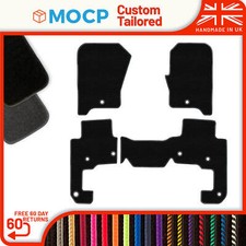 Carpet Car Mats to fit Land Rover Discovery 4 5 Seater 8 Mat Clips 2009-2017
