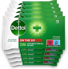 Dettol 2-in-1 On-the-Go Wipes