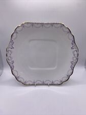 2 X Hancock’s China Leyden Cake Plates