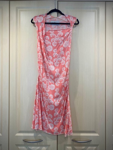 Malene birger pink floral maxi - floral,
