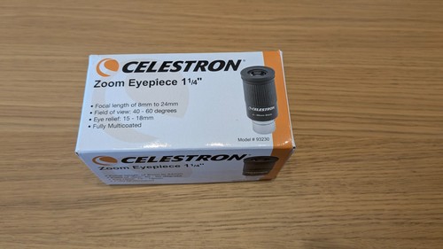 Celestron 24mm zoom - 8-24mm, 1.25"