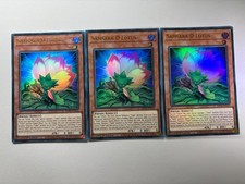 3 x Samsara D Lotus MP25-EN152 Ultra Rare 1st Edition YuGiOh Playset NM