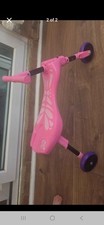 Butterfly Pink And  Purple Scuttle Bug Bike For Toddlers