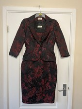 Kaliko Black Burgundy Floral