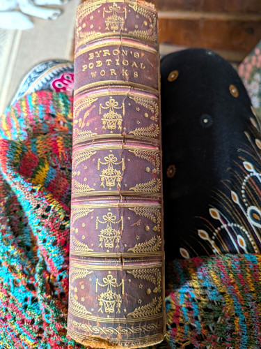 Lord byron poems leather bound - byron,