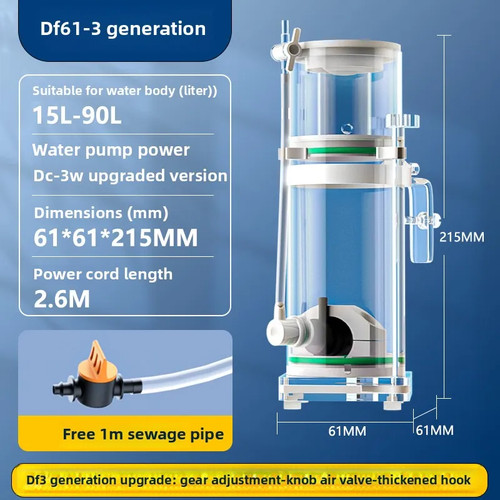 Mini aquarium protein - aquarium, skimmer