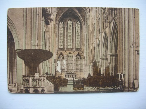Truro cathedral postcard - truro,