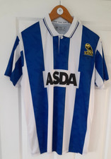 SHEFFIELD WEDNESDAY TERRACE RETRO LEAGUE CUP FINAL 1991 ASDA HOME SHIRT  M 41'