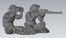 WWII British 8th Army Sniper