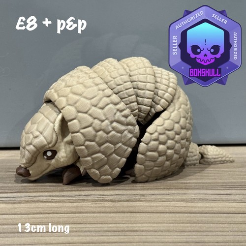 Three banded armadillo - three, fidget