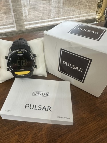Pulsar wrc digital chronograph - digital,