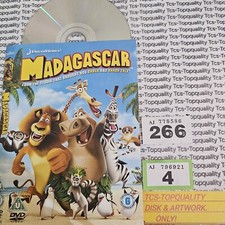 Madagascar DVD Disc And Artwork Only 