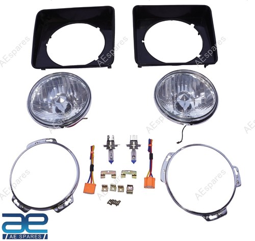 Head light pair complete set - light,