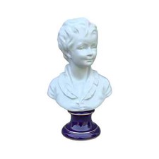 Antique french porcelain bust