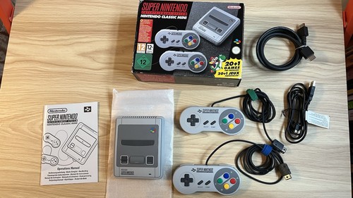 Genuine boxed nintendo snes - nintendo,