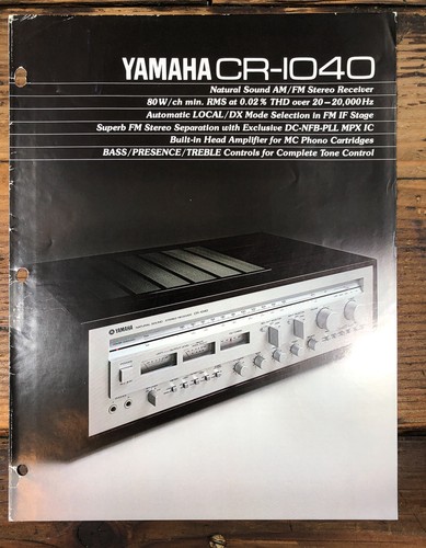 Yamaha 1040 receiver dealer - receiver,