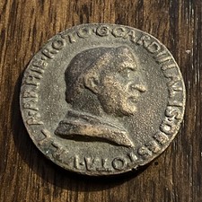 Vatican Medal.   Pope Pius