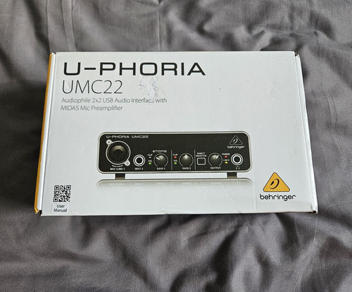 Behringer umc22 2x2 usb audio - umc22,