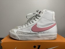 2021 Nike Wmns Blazer Mid ‘77 Vintage Size 5.5 White Sunset Pulse CZ1055-114