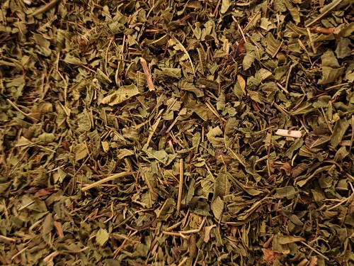 Organic lemon verbena leaf - lemon, cut