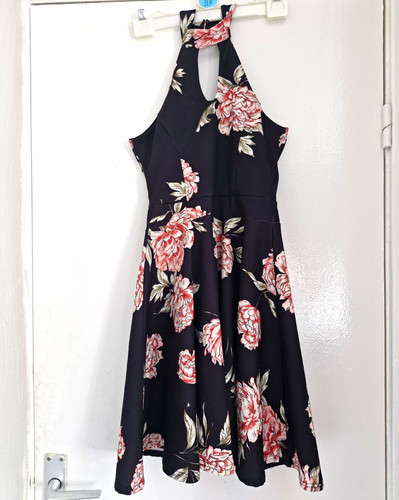 Select black floral - black,
