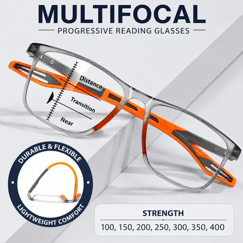 Multifocal progressive glass - progressive,