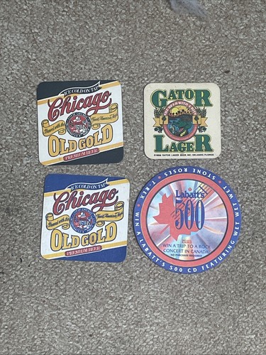 Vintage beer mats chicago - vintage,