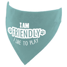 I Am Friendly Dog Bandana