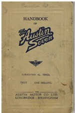 AUSTIN SEVEN 7 SALOON & TOURER