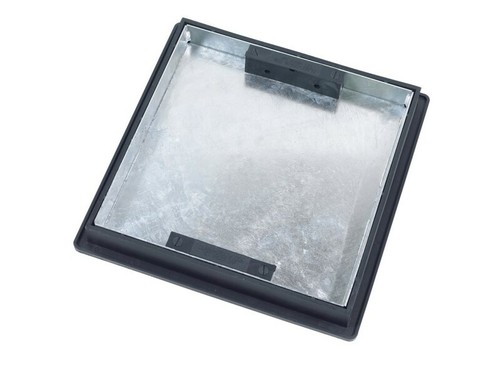 Recessed manhole cover with - recessed,