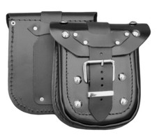 Real Leather Motorcycle Side