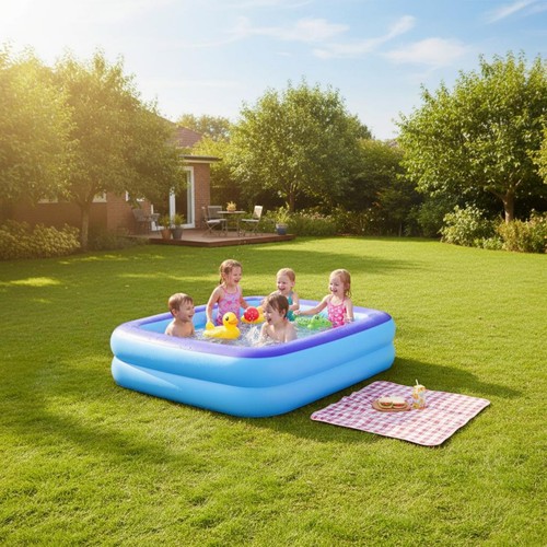 Inflatable swimming pool - inflatable,