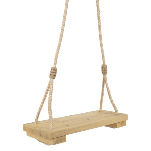 Wooden swing seat hanging tree - seat,