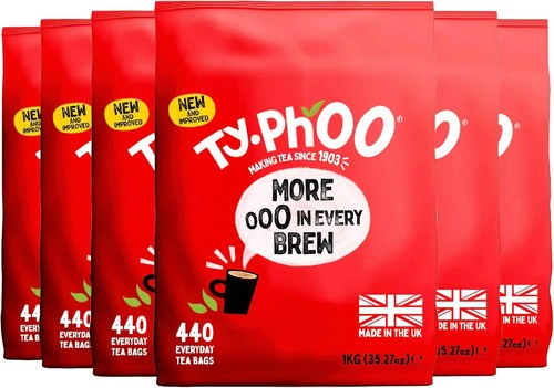 Typhoo tea 2640 - single, serve