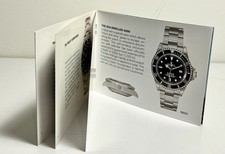 VINTAGE ROLEX Submariner Booklet in ENGLISH ref 594.52