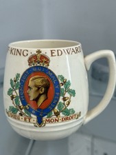 Vintage Myott  Royal King Edward VIII Windsor 1937 Coronation Mug Cup Abdication